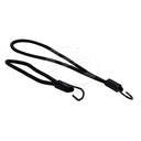 Black BannaBungee - Stainless Steel Hook Tie 250mm