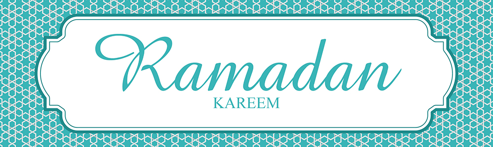 Ramadan Kareem Banner - Blue Design