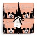 Personalised Birthday Gift Wrapping Paper - Princess Castle - Add Text & 1 Photo