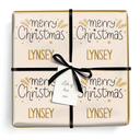 Personalised Christmas Gift Wrapping Paper - Merry Christmas - Add Text