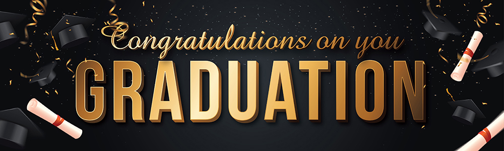 Graduation Banner - Congratulations On Your